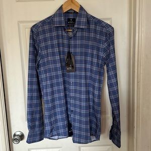 Men’s Ben ShermanSlim Fit All Way Stretch long sleeve button up shirt